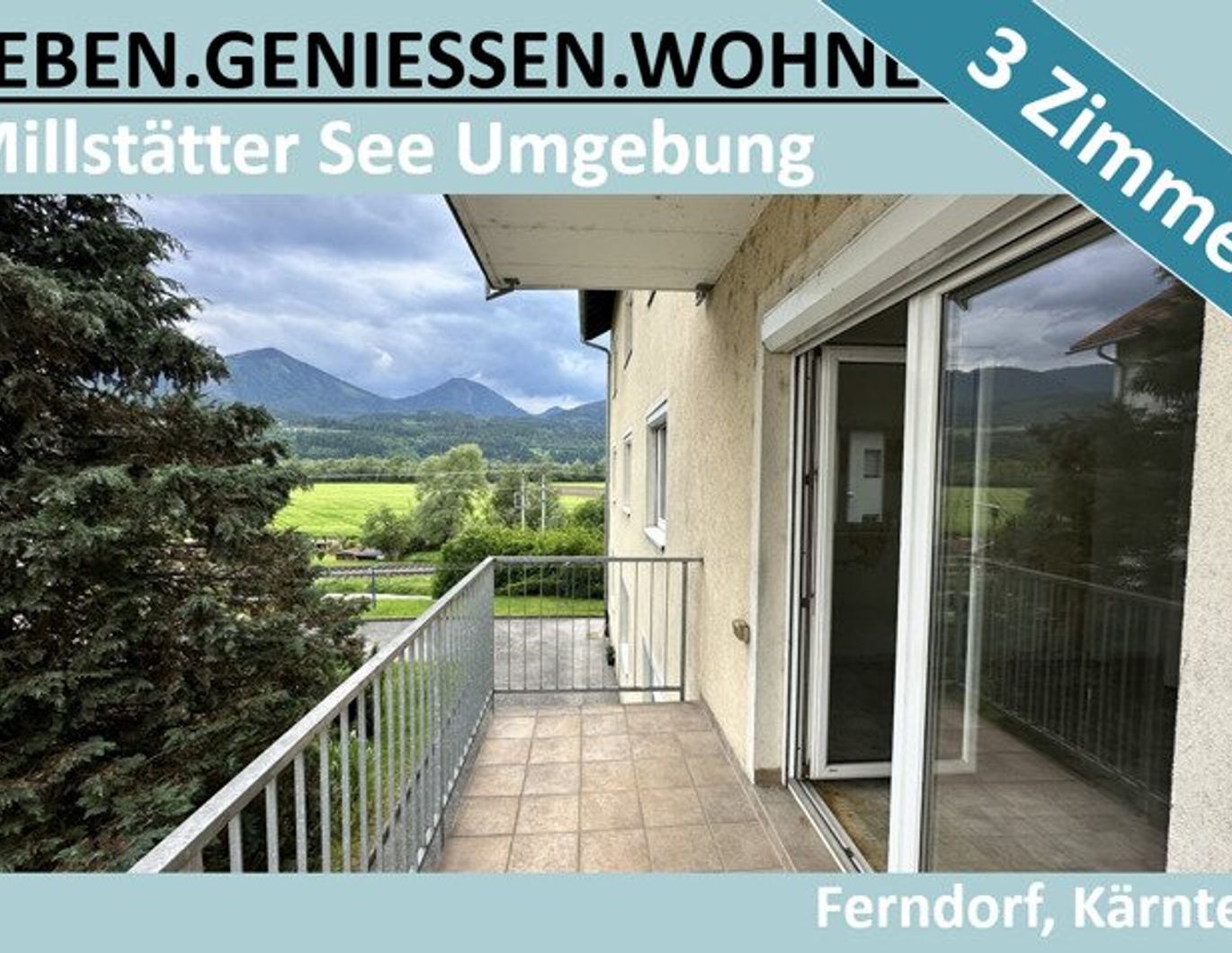 3 ZIMMER, MILLSTÄTTER SEE UMGEBUNG