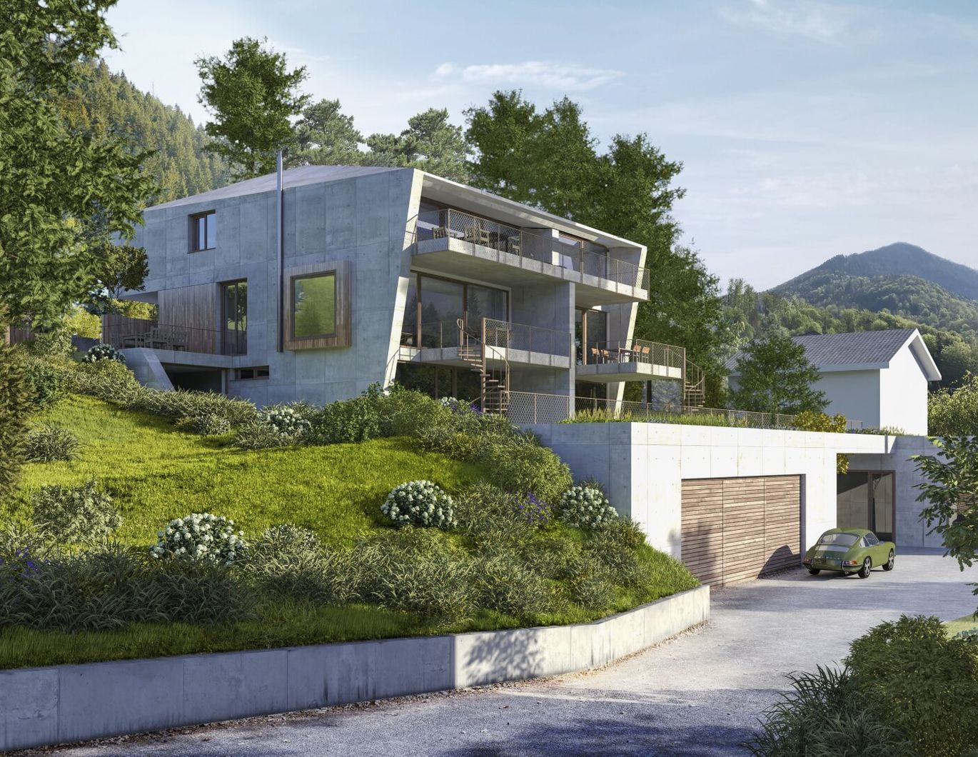 Elsbethen-Glasenbach: Exklusives Haus im Haus in ruhiger, idyllischer Lage