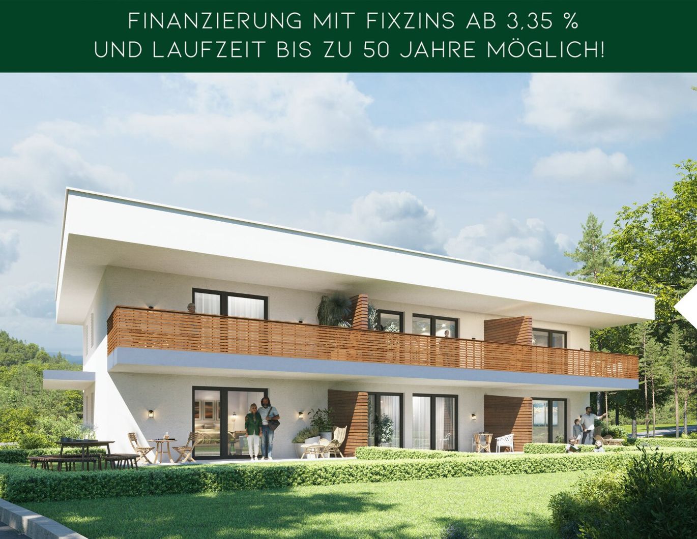 Endach Living - moderne Neubauwohnungen in Ruhelage TOP 4