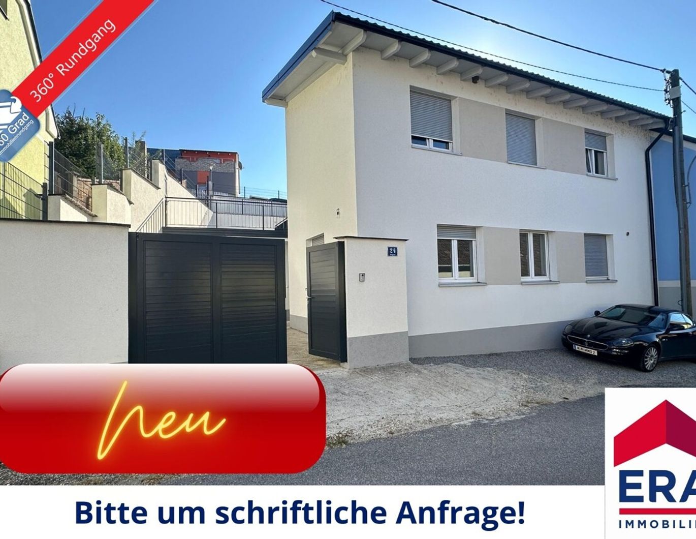 Wilfersdorf KAUF - Neubau - Erstbezug Modernes Zweifamilienhaus in ruhiger Zentrumsnähe