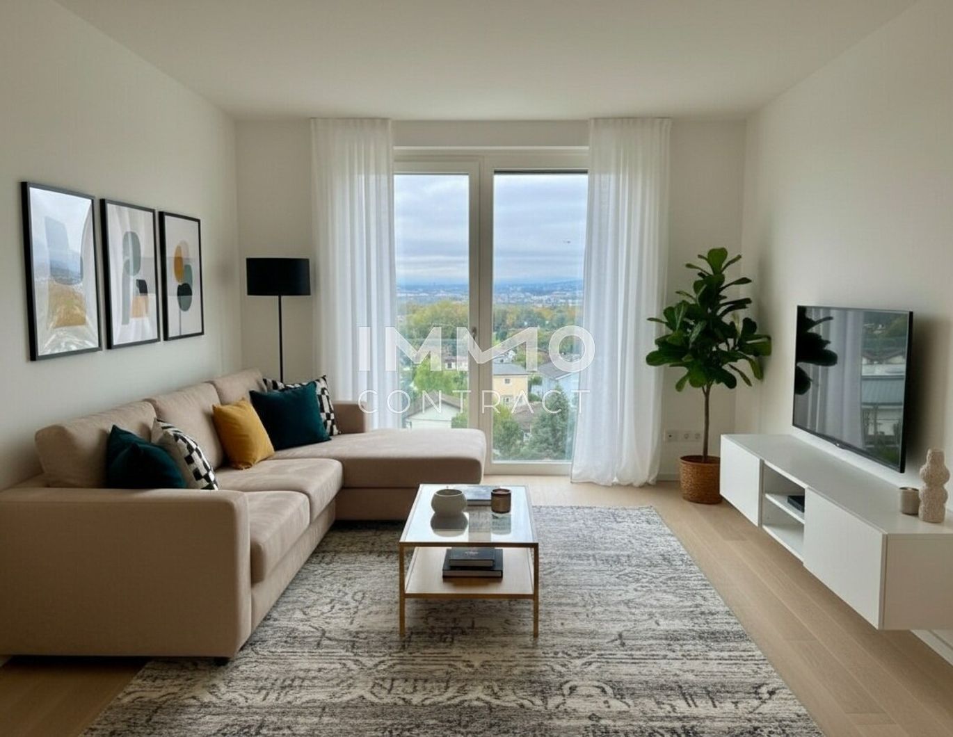 Provisionsfrei! Absolute Ruhelage! Westseitige Balkonwohnung in luxuriöser Anlage