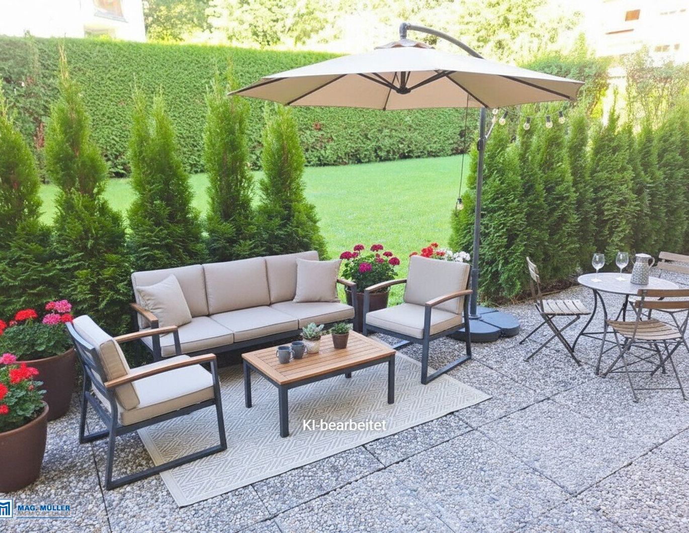 Erstbezug nach Renovierung - 3-ZI-Terrassen-Wohnung in angenehmer Stadtlage