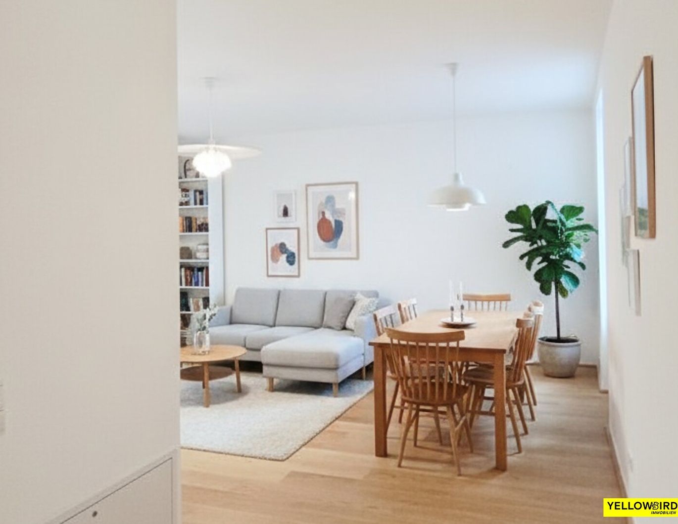 4 1/2 -Zimmer-Wohnung in direkter U-Bahn-Nähe - 21 m² Freifläche