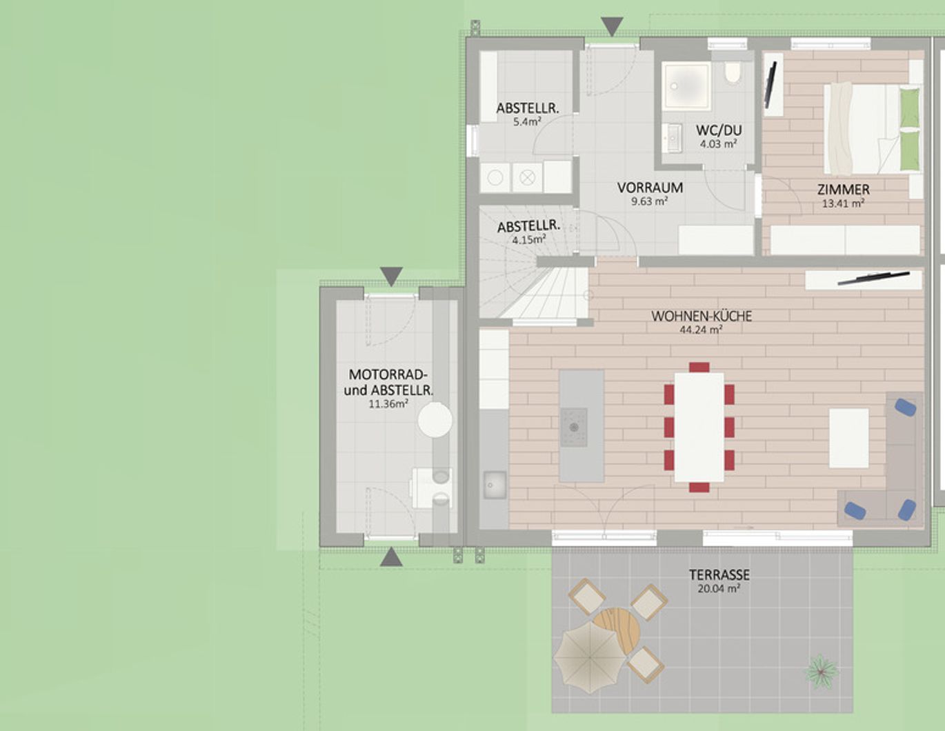 1210, Maigasse, Nur 10 Fahrradminuten zur Alten Donau, Doppelhaus