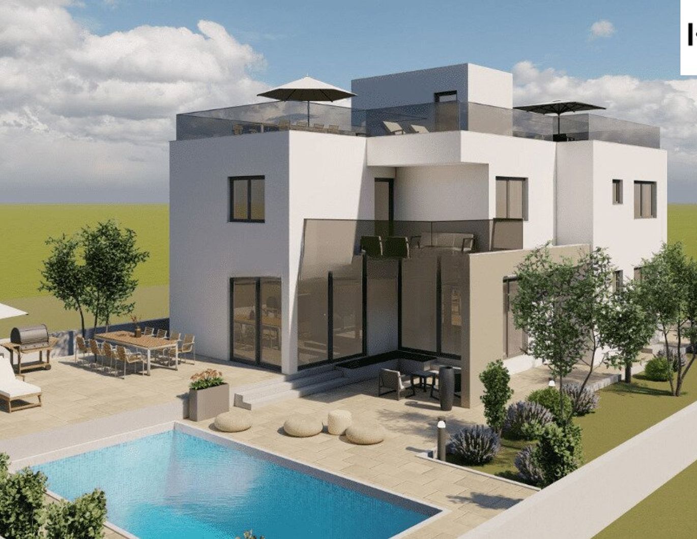 HRV - Exklusive Villa mit im Bau befindlichem Swimmingpool in Poljica Brig, nahe Zadar, zum Verkauf!