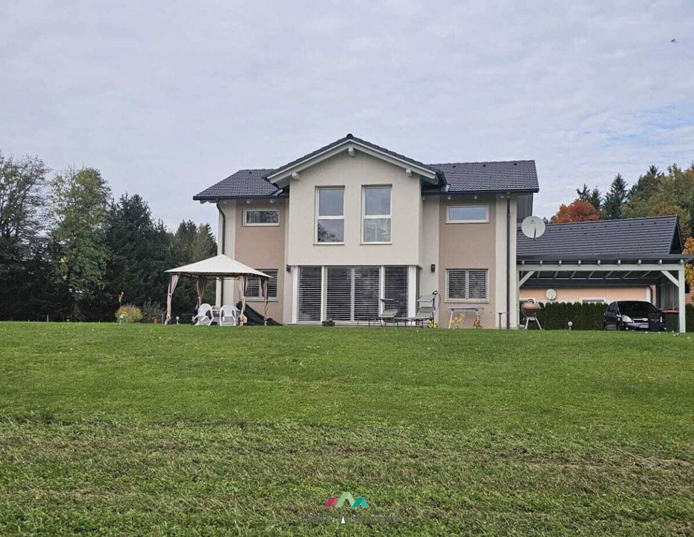 Traumhaftes neu gebautes Einfamilienhaus mit 163 m² WFL und 5609 m² GFL in Sankt Martin i.S. 5 Zimmer, Terrasse & mehr!