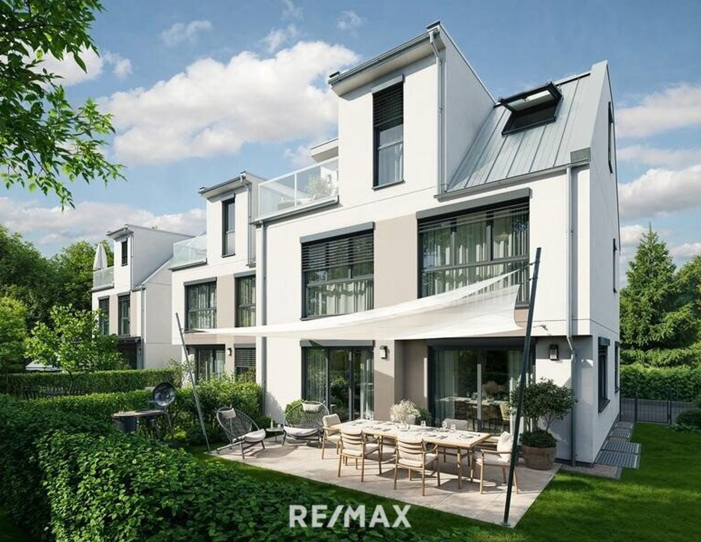 Luxuriöse Doppelhaushälfte an der Alten Donau