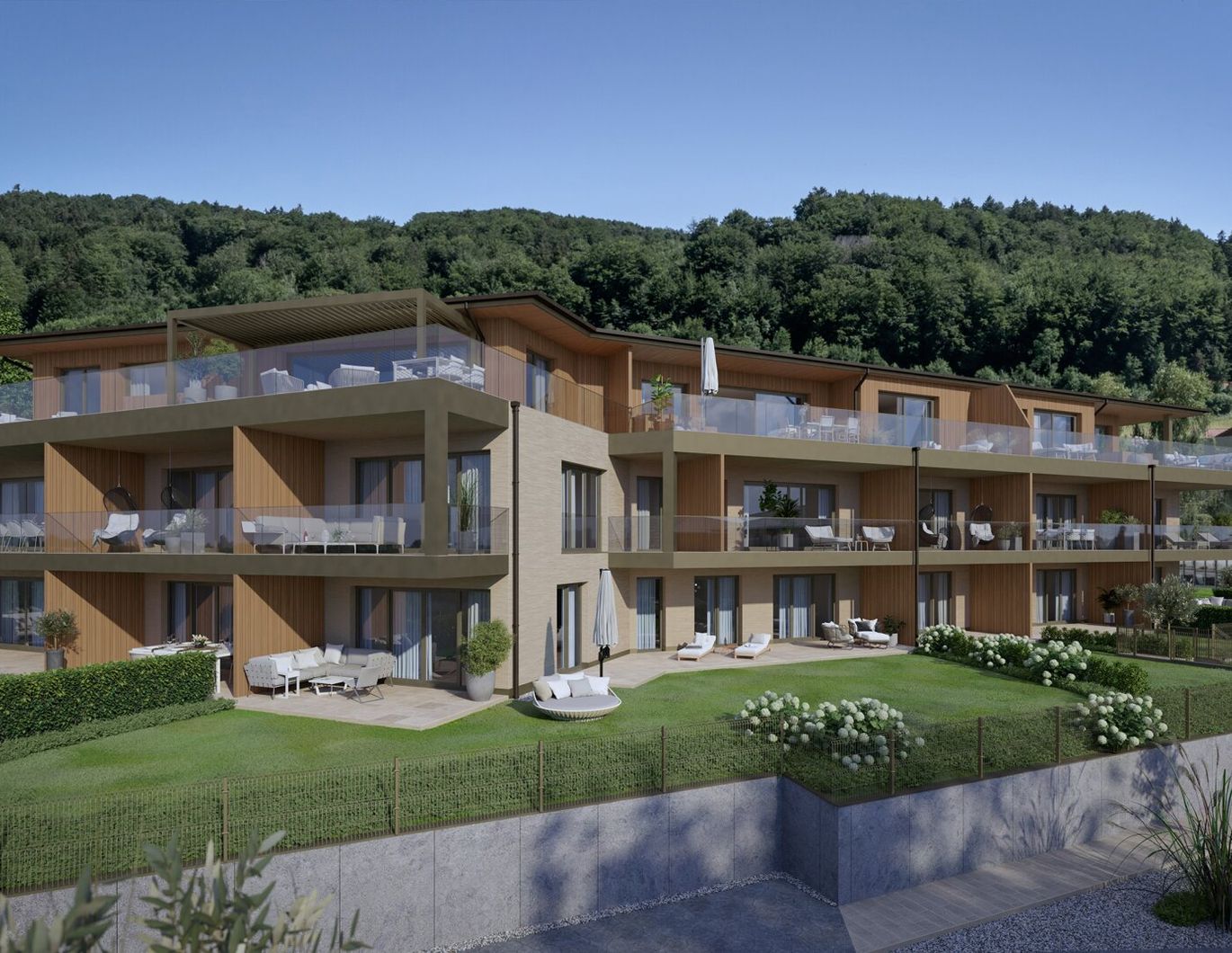 MIT SEEZUGANG: 2-Zimmer Gartenwohnung mit Terrasse direkt am Mattsee