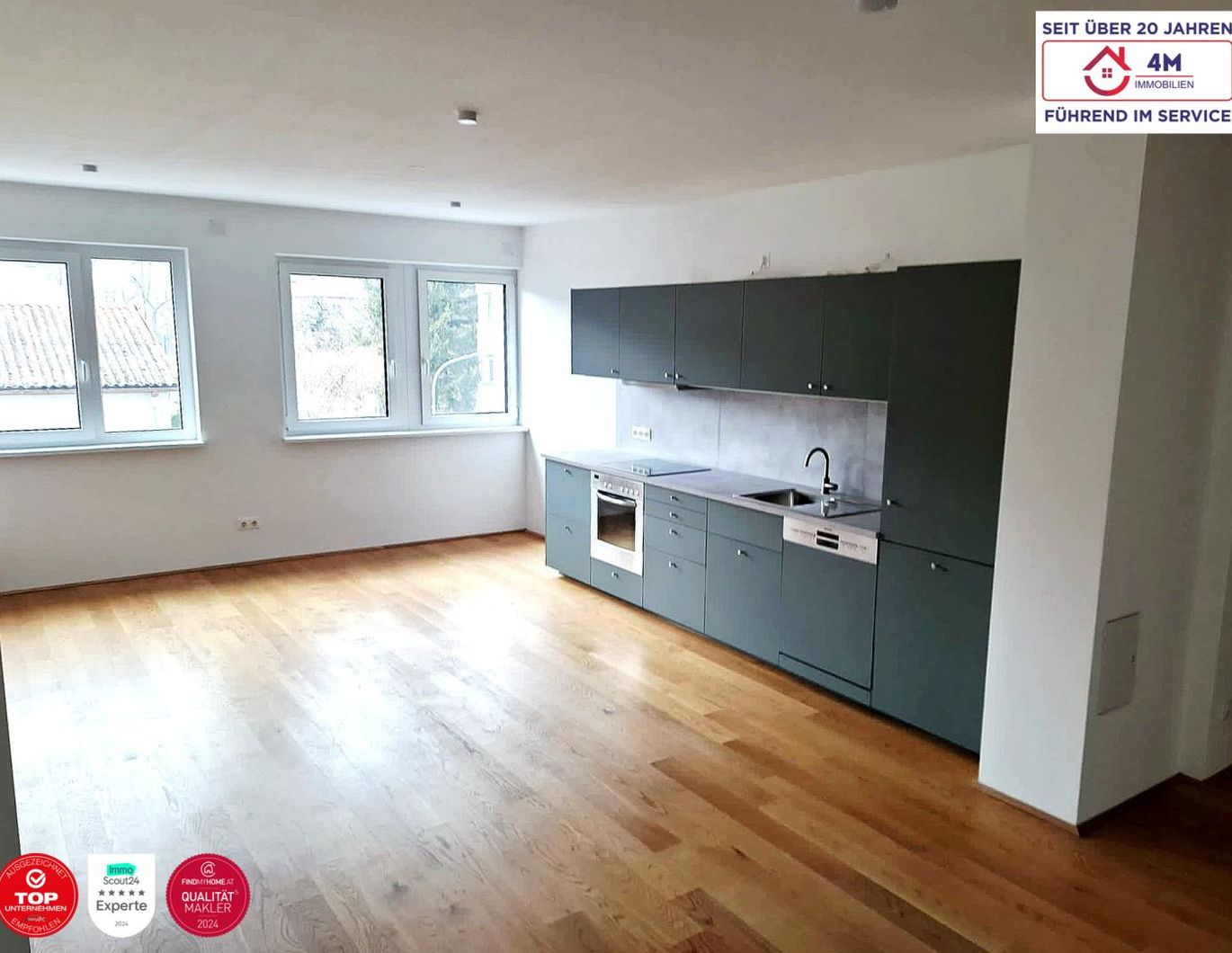 Stylische & Lichtdurchflutete 3-Zimmer-Neubauwohnung