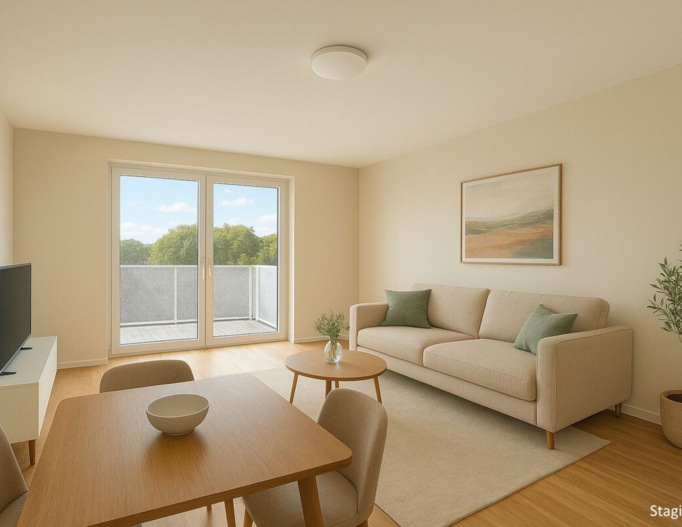 ERSTBEZUG Top Wohnung U3 2 Zimmer + Loggia - 1 bedroom apartment + loggia U3 = DAS LAURENZ=