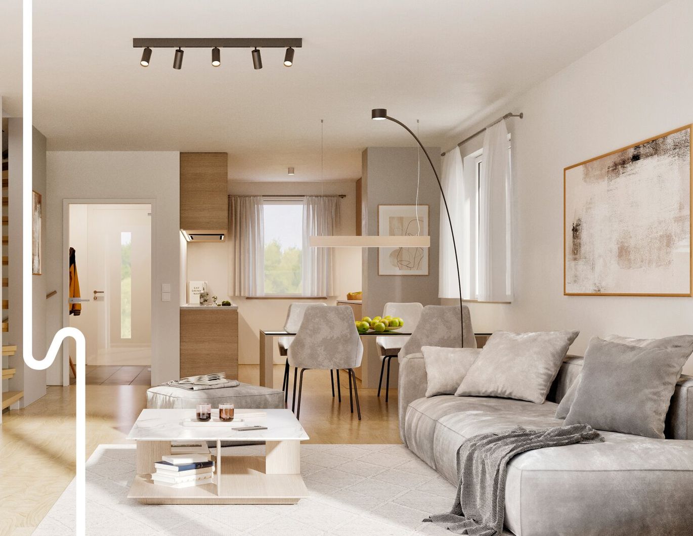 NEUBAU-REIHENHAUS | Bis zu 6 Zimmer, 2 Parkplätze & Vollunterkellert | Provisionsfrei und Wohnbauförderung