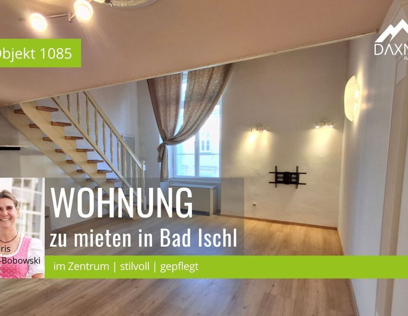 Stilvolle Maisonettewohnung im Zentrum von Bad Ischl zu mieten