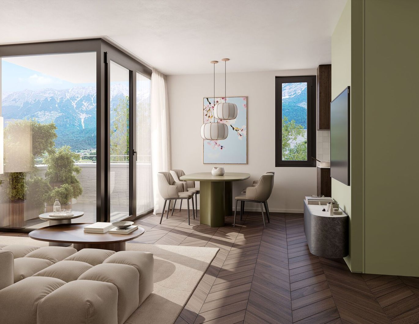 QUARTIER LEOPOLD GRÜN: Top A16 - Haus A - 4.OG/Dachgeschoss - 2-Zimmer-Wohnung