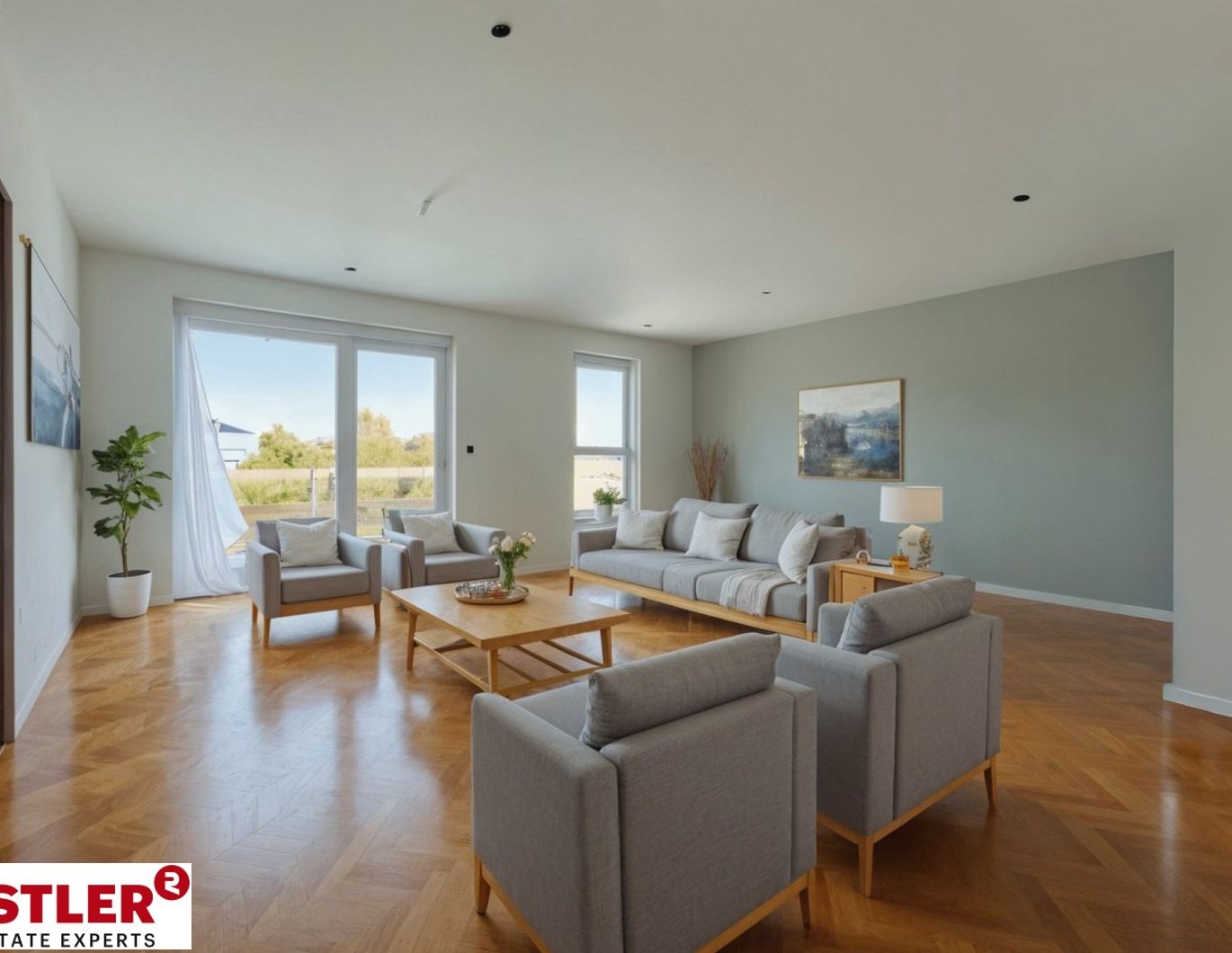 westseitige 3 Zimmerwohnung mit Balkon