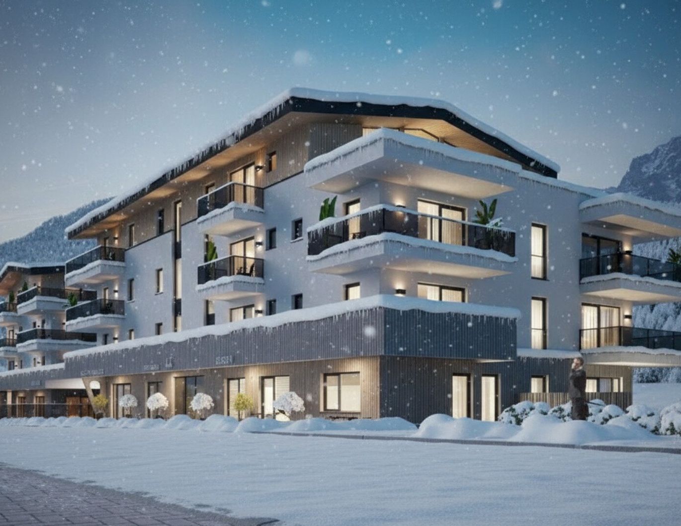 Projekt Dorfkristall: Exklusive Penthouse-Wohnungen in zentraler Lage