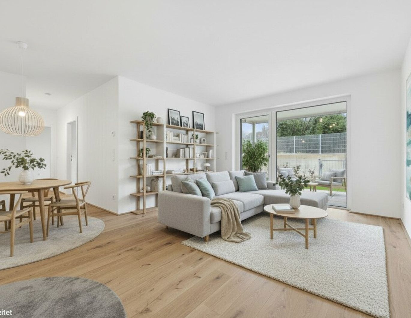 PROVISIONSFREI! Geschmackvoll gestaltete 3-Zimmer-Gartenwohnung | Terrasse | Abendsonne