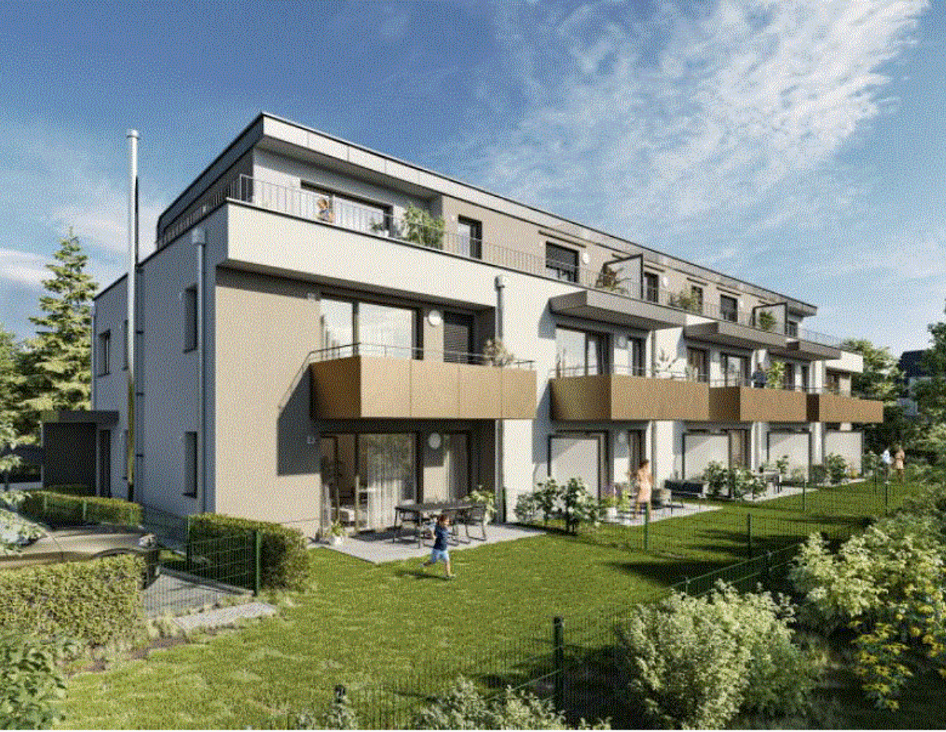 2-Zi-Dachgeschosswohnung mit SW-Terrasse und 2 Tiefgaragenplätze