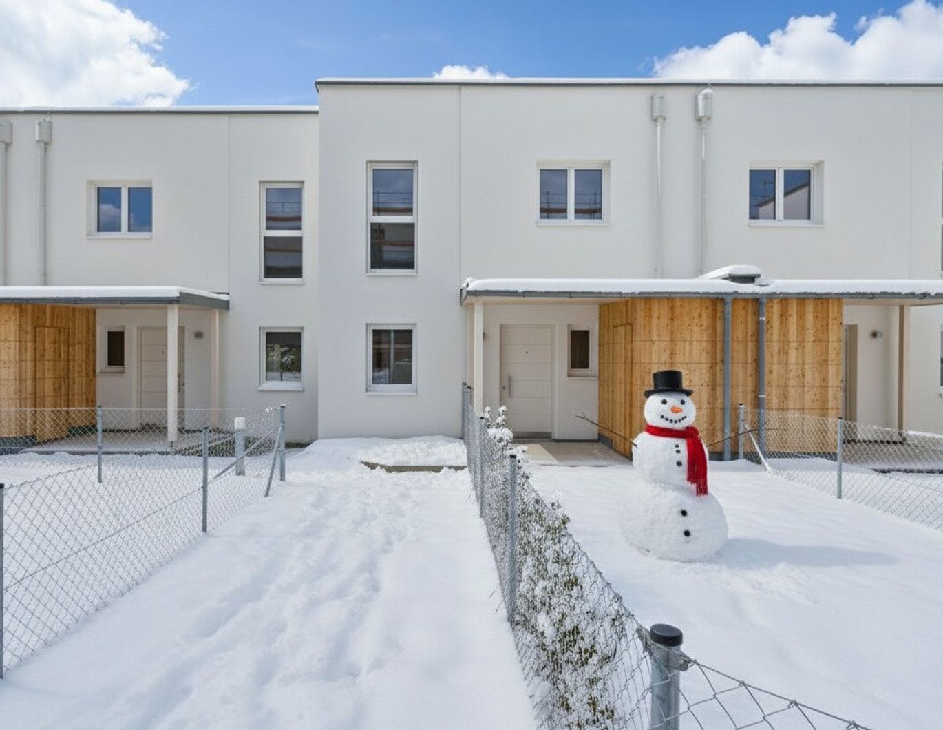 Zuhause, wo's grün ist - Reihenhäuser zum Verlieben