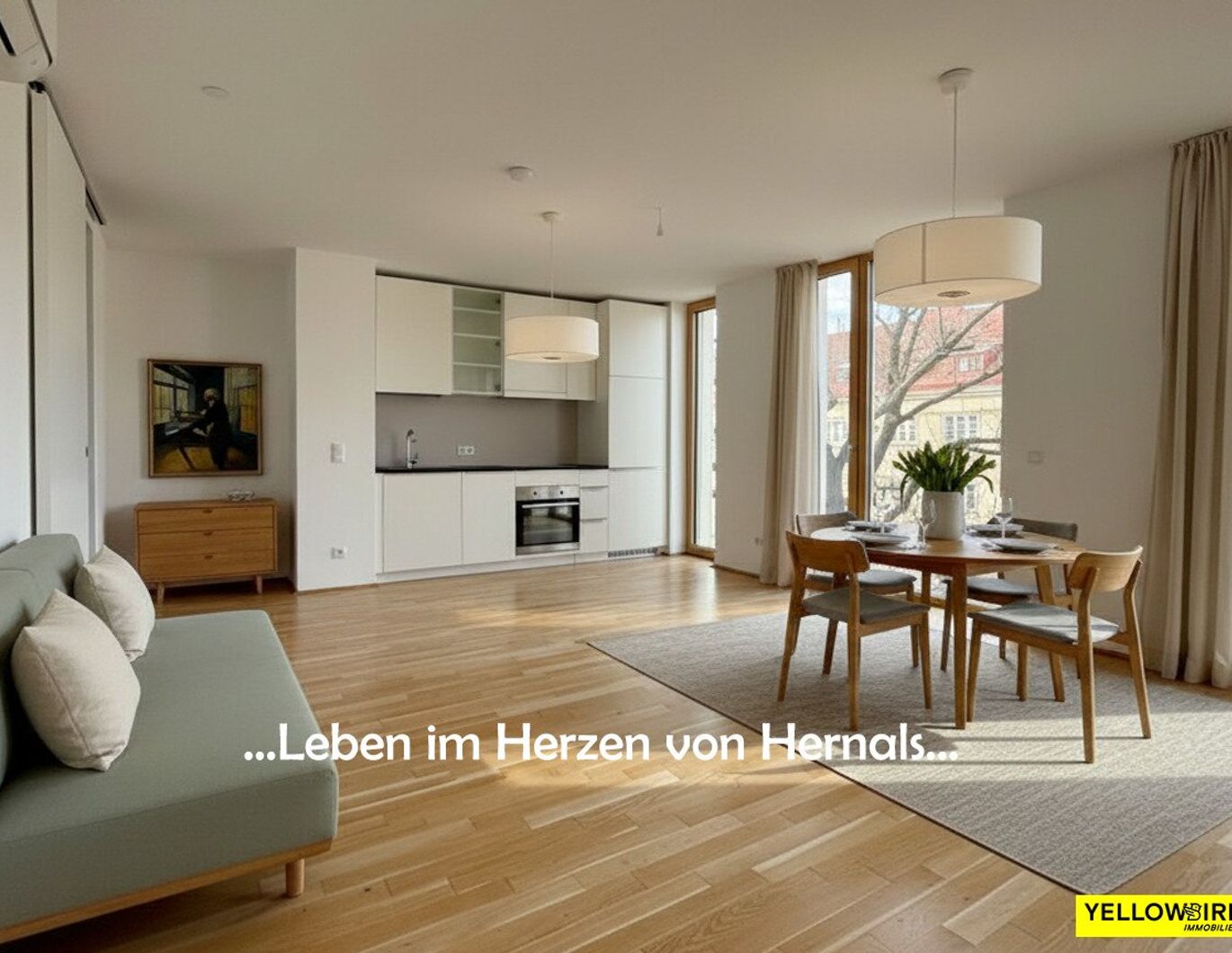 Erstbezug | Lichtdurchflutet | Fußbodenheizung | Tischler Möbel