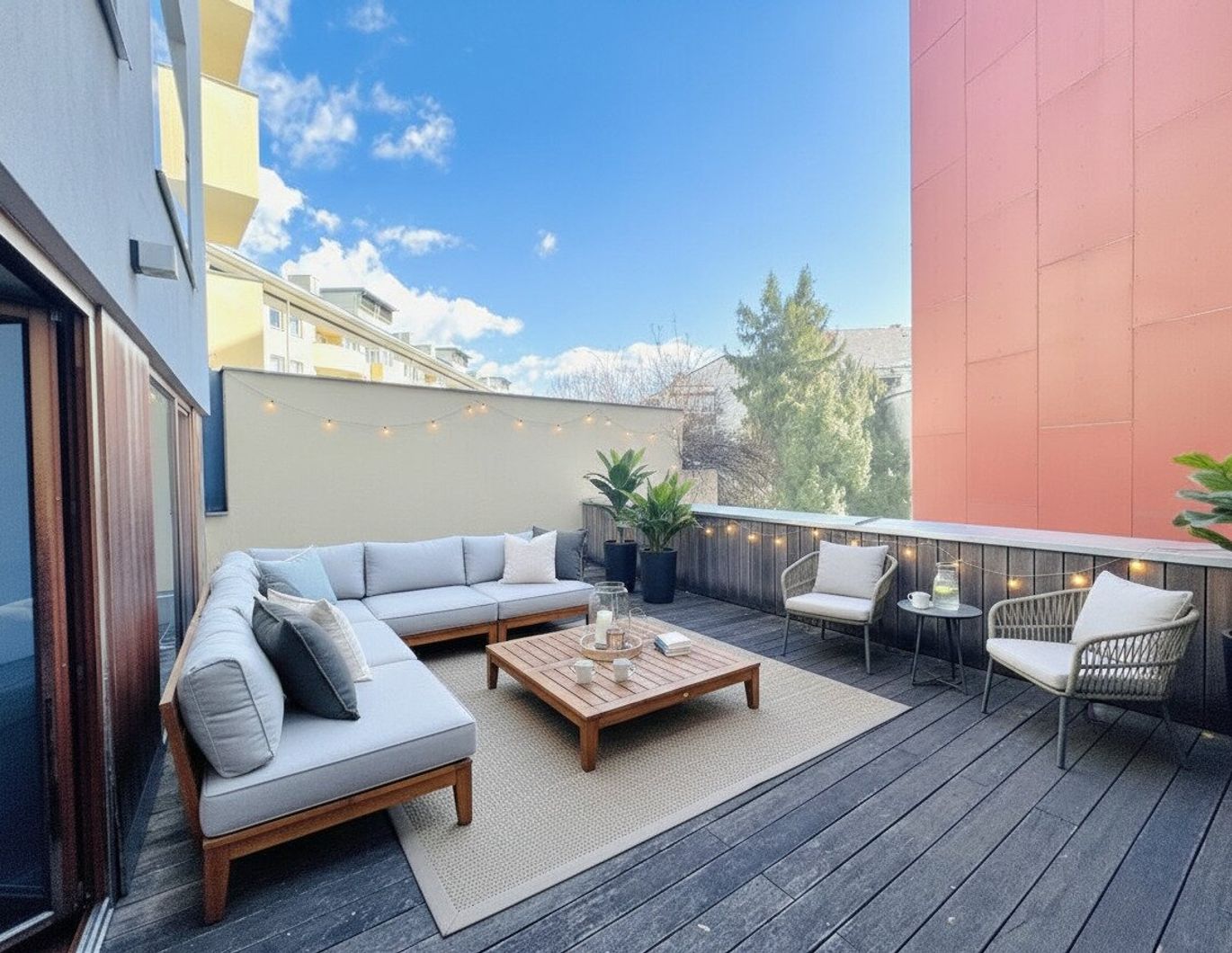 Innsbruck - Top-Lage am Marktplatz: ca. 55,28 m² Wohnung mit ca. 34,59 m² XXL-Terrasse & überdurchschnittlich großen Tiefgaragenplatz (im Preis inkludiert)