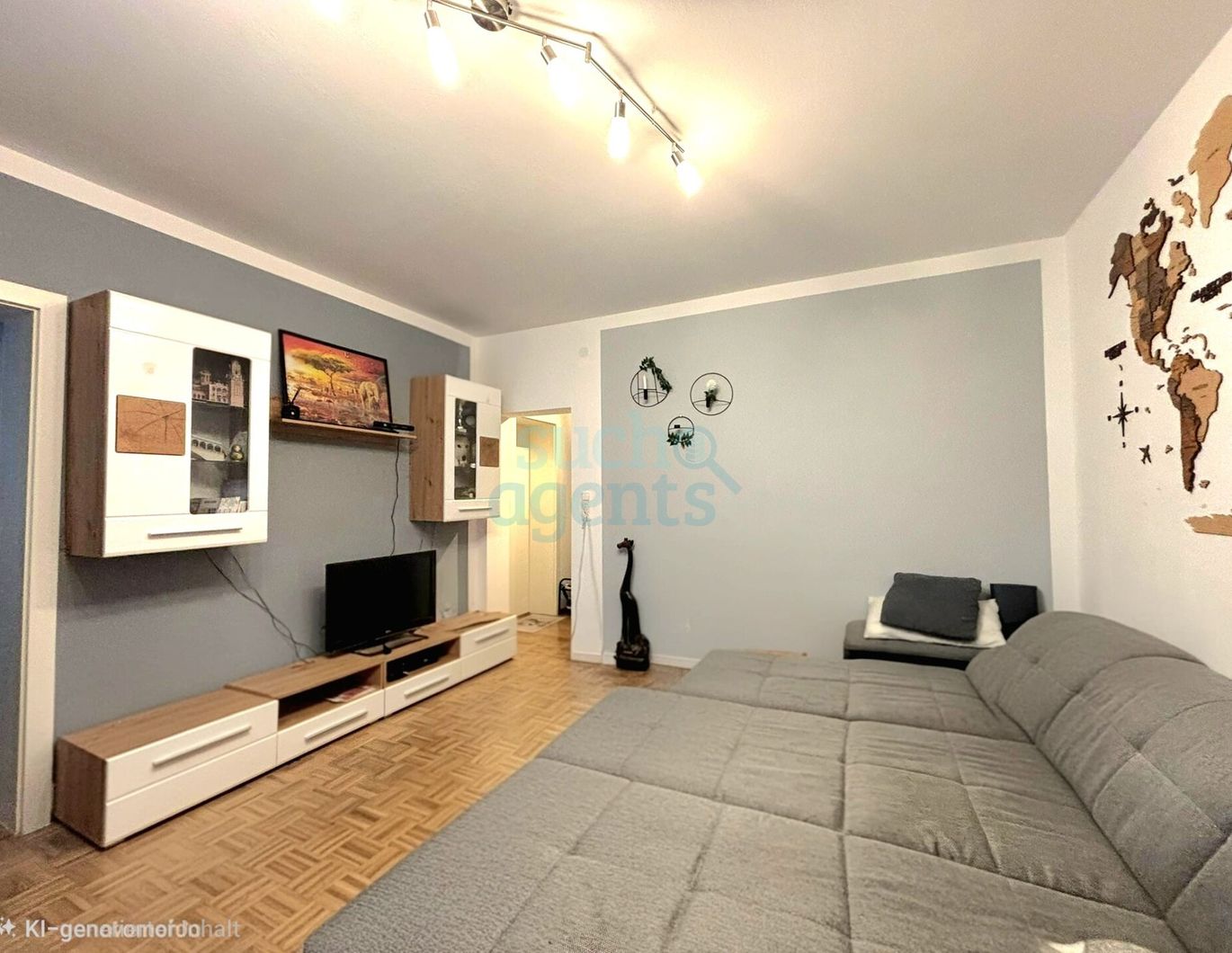 Helle 3-Zimmer-Wohnung mit zwei Loggien und beeindruckendem Weitblick