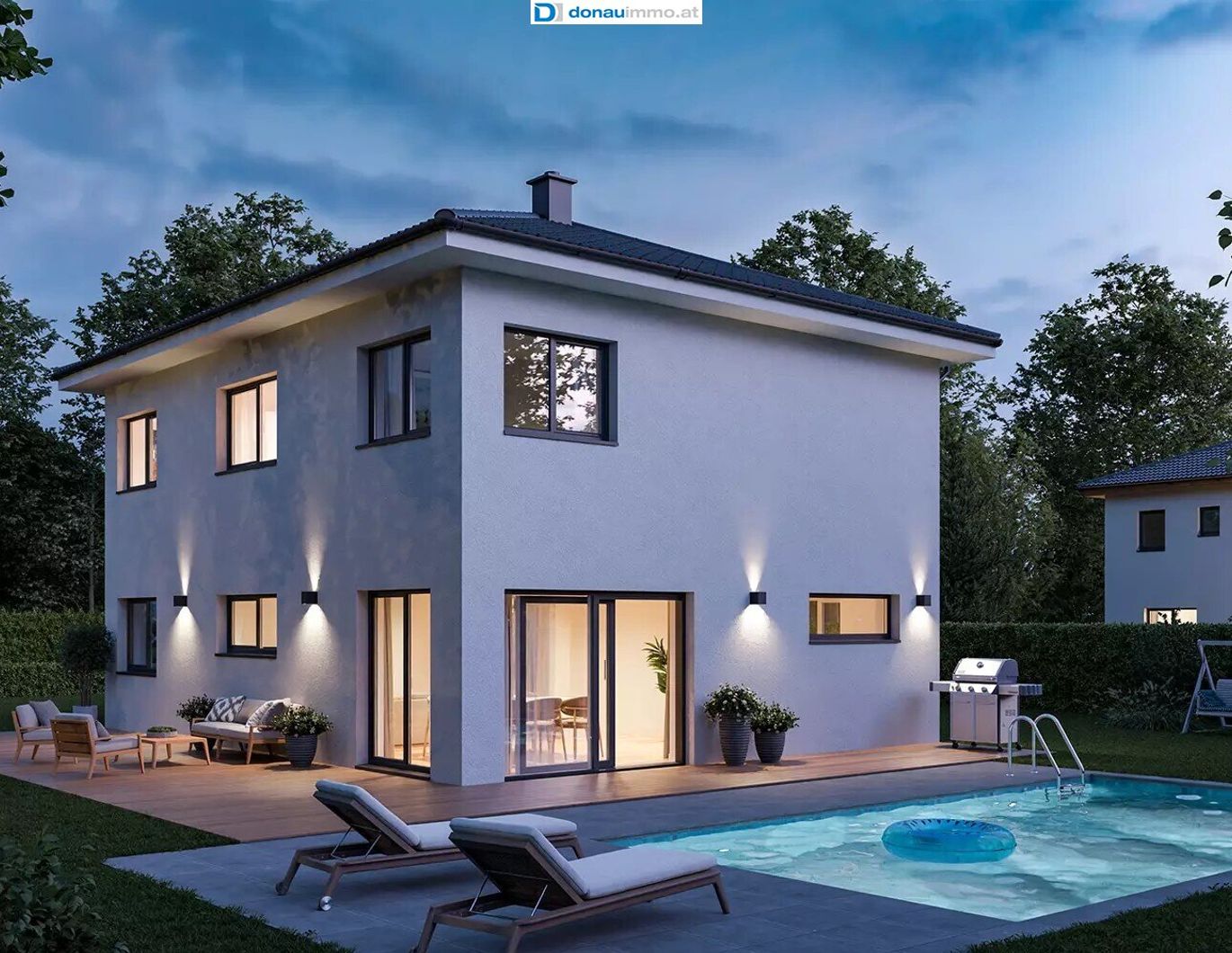 Traumlage, schönes, exklusives Neubau-Einfamilienhaus in Markt Hartmannsdorf