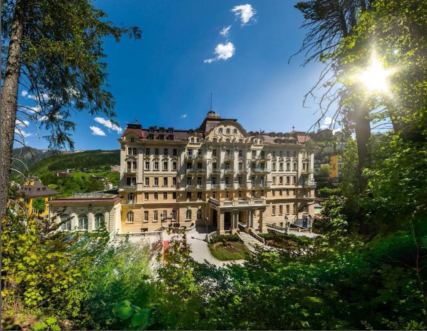 Wohlfühloase im ehemaligen Grand Hotel de l Europe