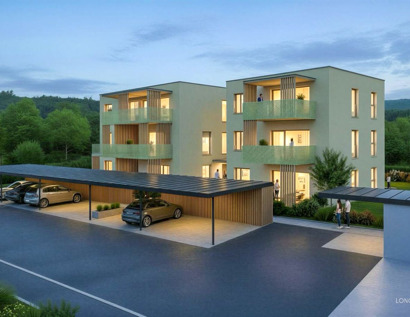 JH24! Wohnen zwischen Stadt & Natur! Top 7 - Wohnung im obersten Geschoss mit Balkon