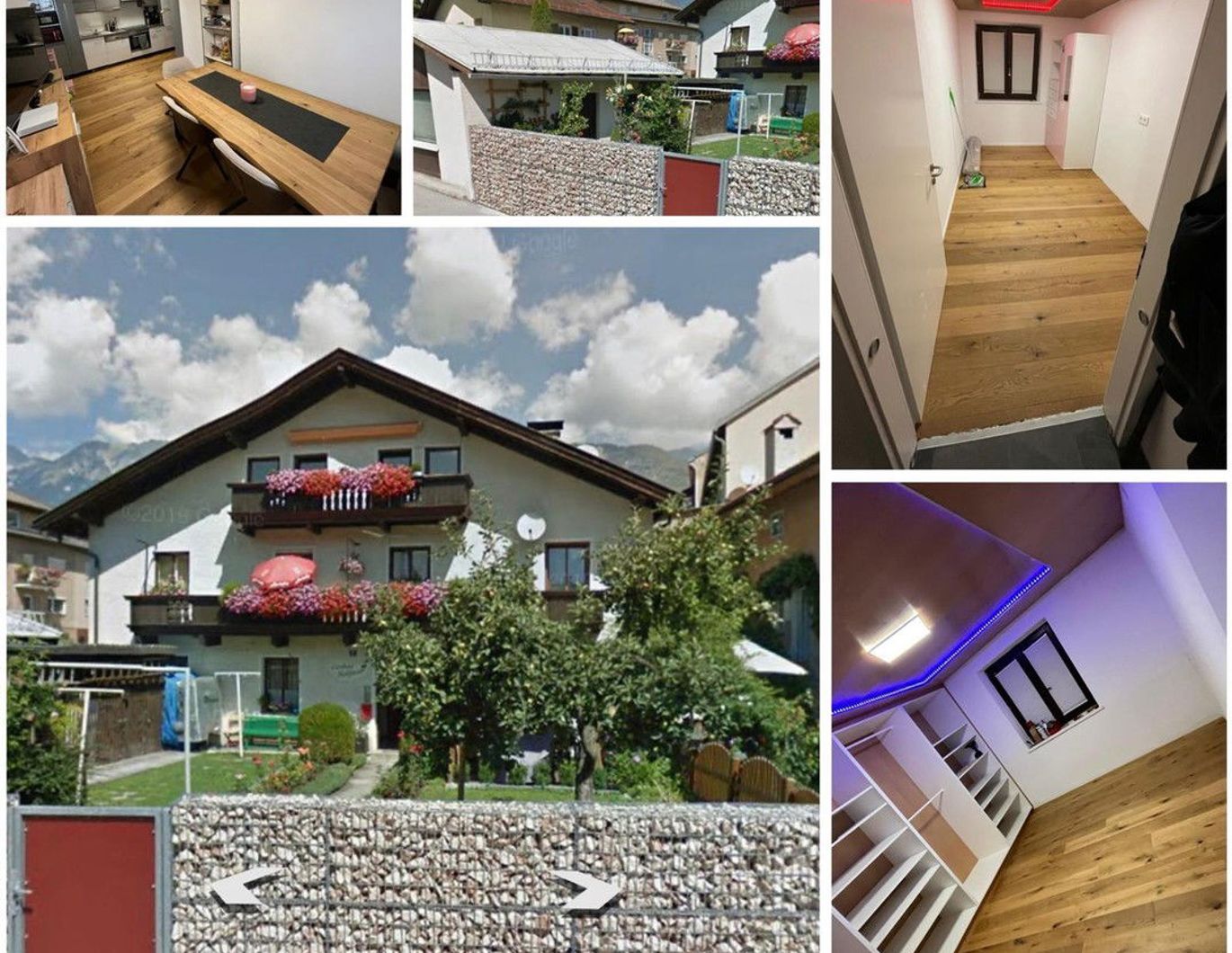 Schön renovierte 3-Zimmer-Wohnung in altem Familienhaus - Hall in Tirol