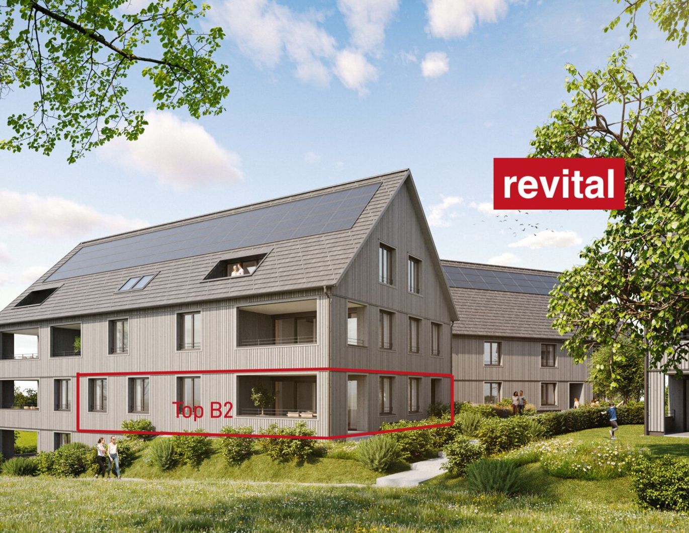 Wohnen am Funkenweg - Ruhelage im Zentrum - Seenähe! - Gartenwohnung Top B2