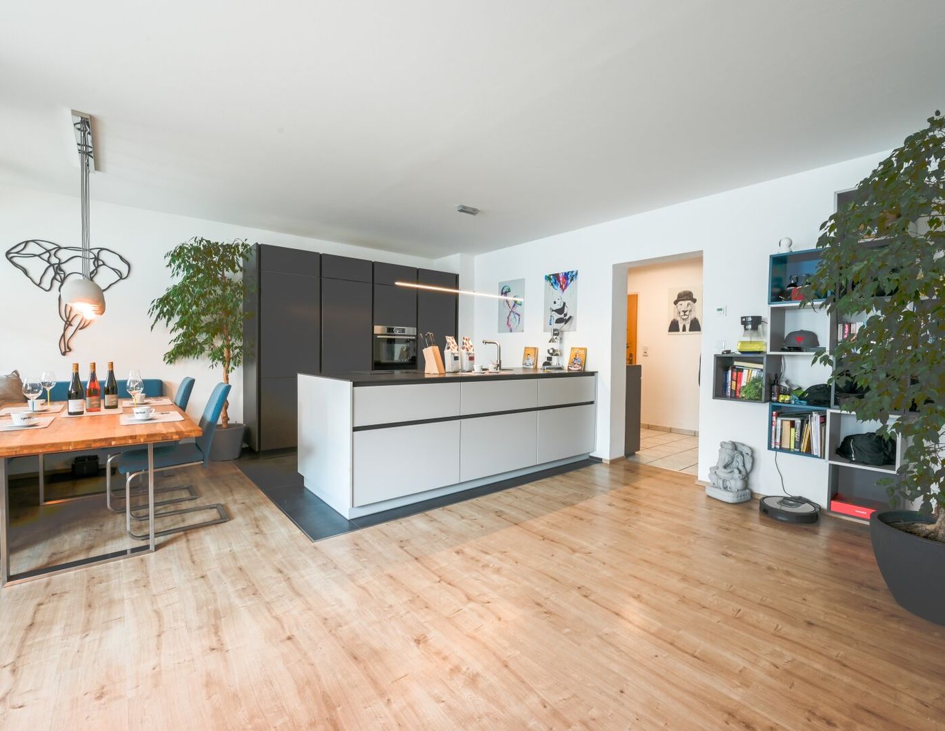 Außergwöhnliche 3- Zimmer-Maisonettenwohnung mit 91,94 m² Wohnfläche