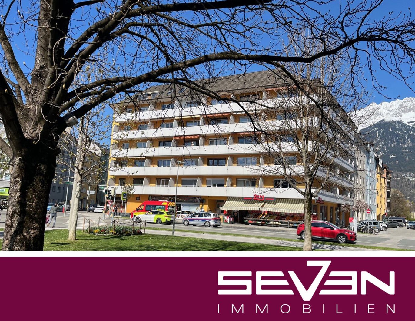 Geräumige Wohnung mit 2 Zimmer, separate Küche mit optional TGAP - Pradl