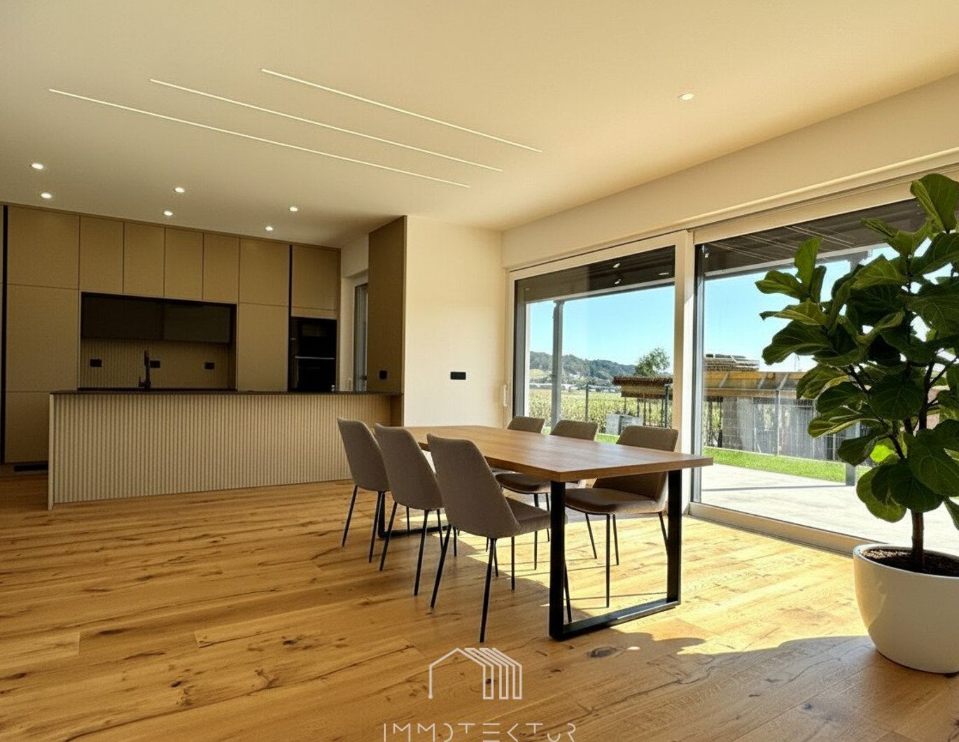 MODERNSTE TECHNIK: Top ausgestattetes Einfamilienhaus in idyllischer Grünlage mit Südterrasse, Garten & PV-Anlage