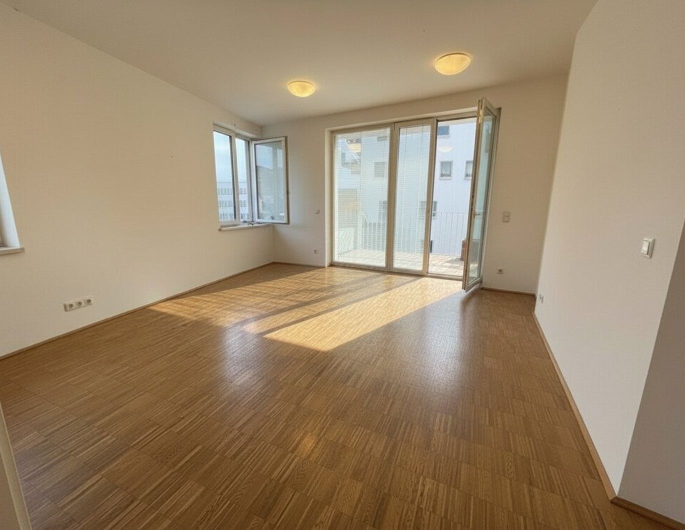 Passivhaus: Exklusive 3-Zimmer Wohnung mit 2 Balkonen in der Seestadt