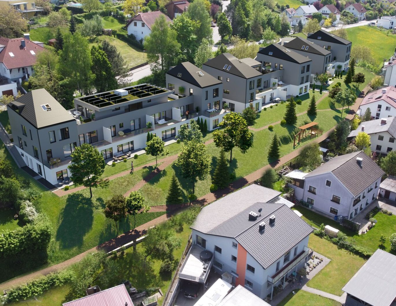 PROVISIONSFREI: Moderne 2-Zimmer-Wohnung mit Garten und Terrasse in Steyr-Christkindl