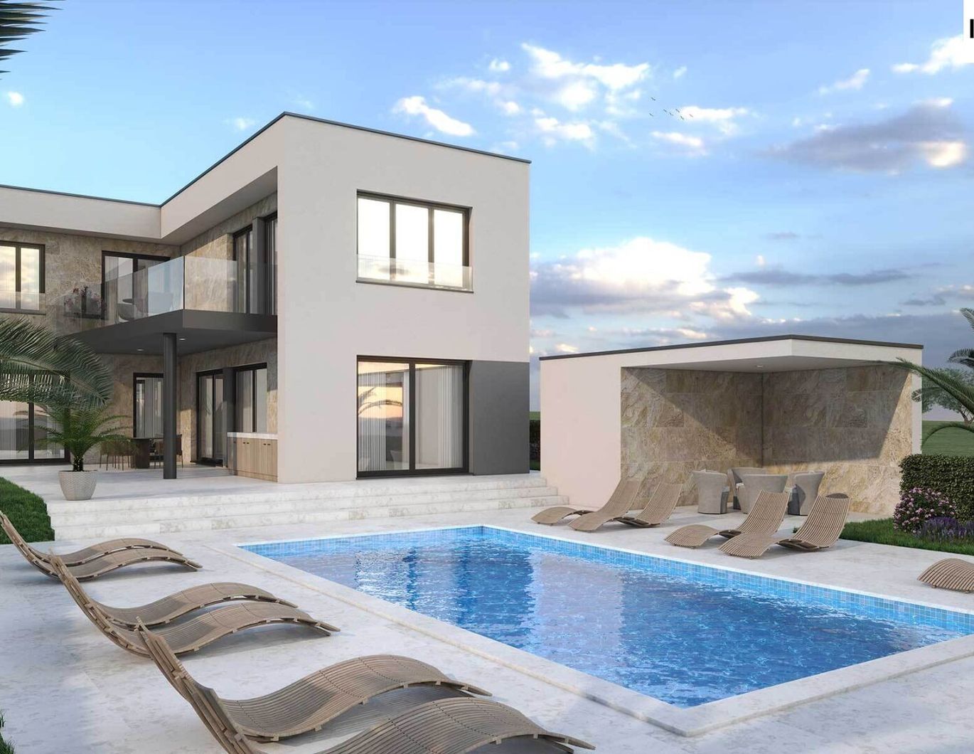 HRV - Luxusvillen in der Nähe des Meeres in Istrien