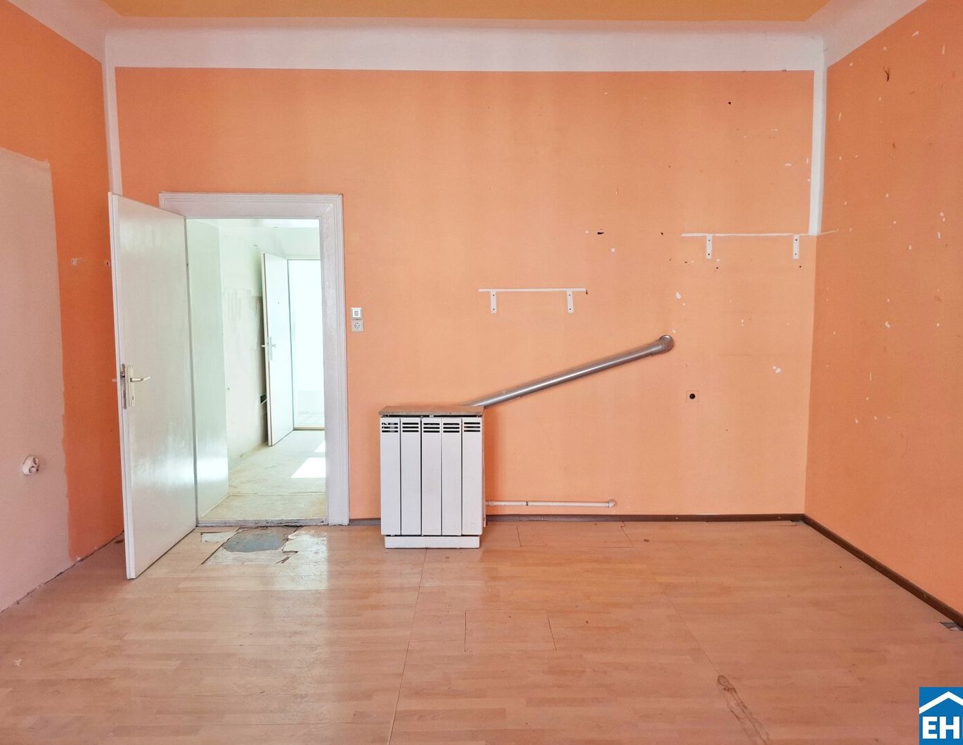 Renovierungsbedürftige Wohnung mit viel Potenzial