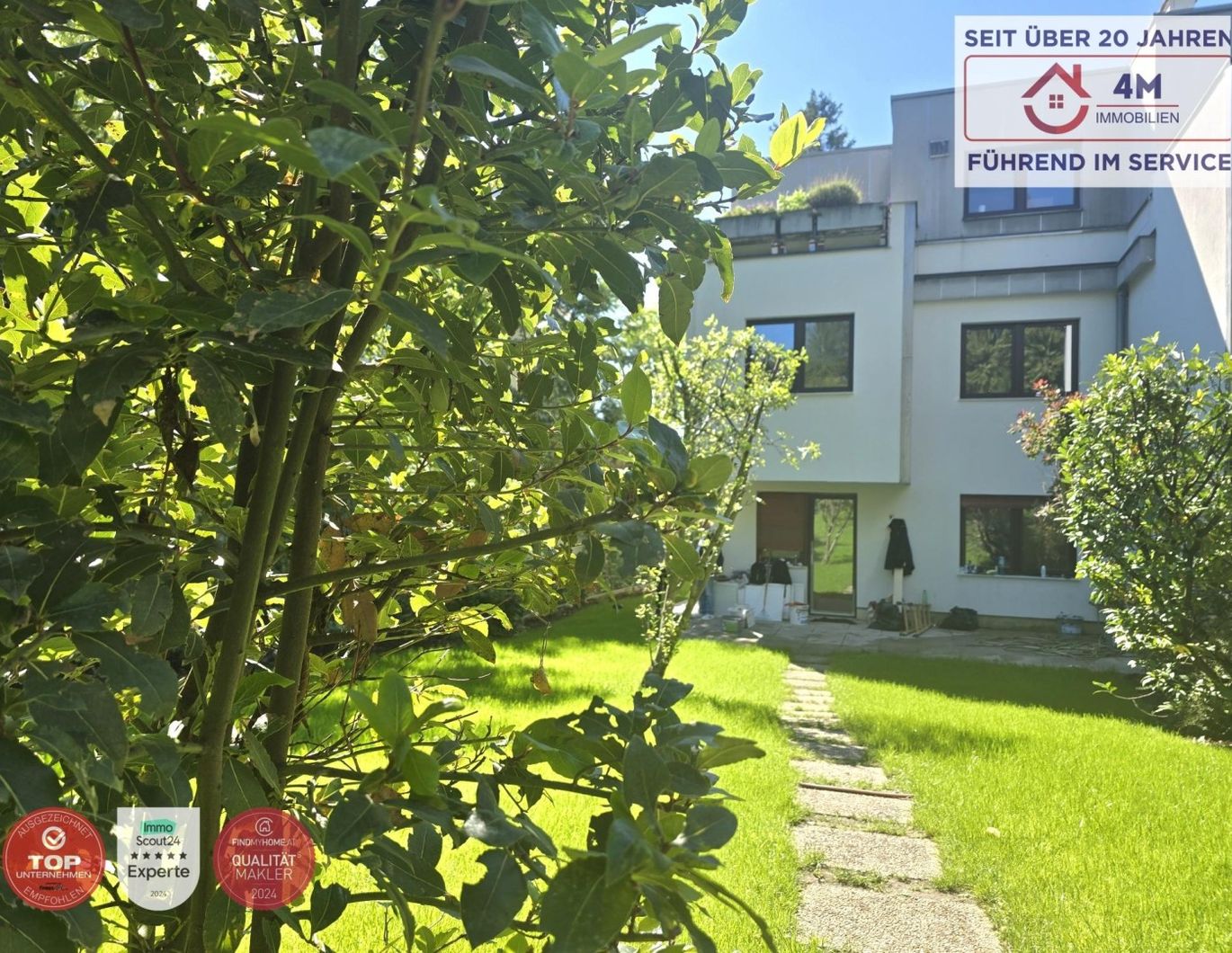127m² Wohnung mit 320m² eigene Garten am Wilheminenberg