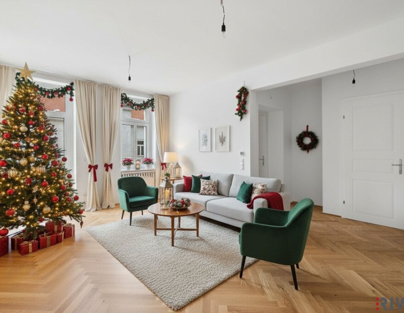 Weihnachtsaktion NEUE PREISE | sonnige 3-Zimmer Altbauwohnung mit Innenhofbalkon nahe dem Augarten | U4 Friedensbrücke