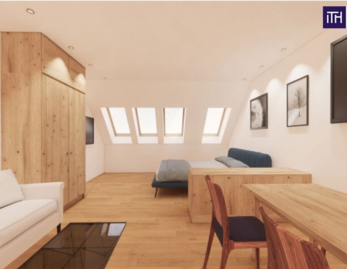 Preisreduktion! Kompakt. Modern. Wertbeständig - Schlüsselfertige Dachgeschosswohnung - unweit des Wiener Hauptbahnhofs