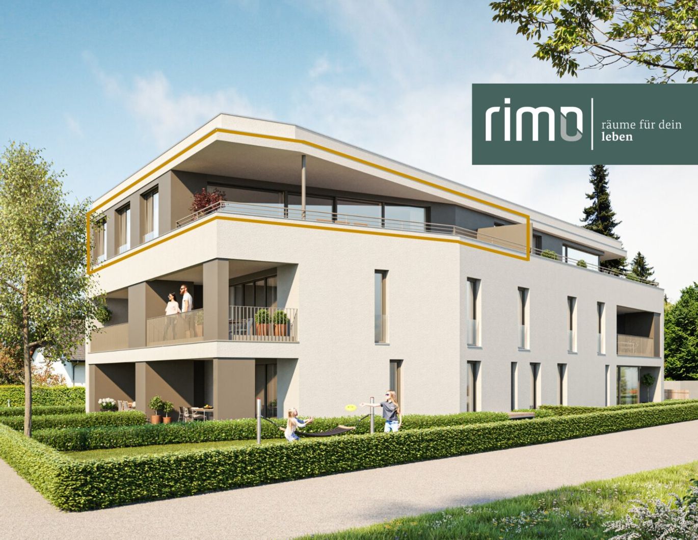 Wohnanlage in Altach | 5-Zimmer-Dachgeschosswohnung mit Terrasse - Top 07