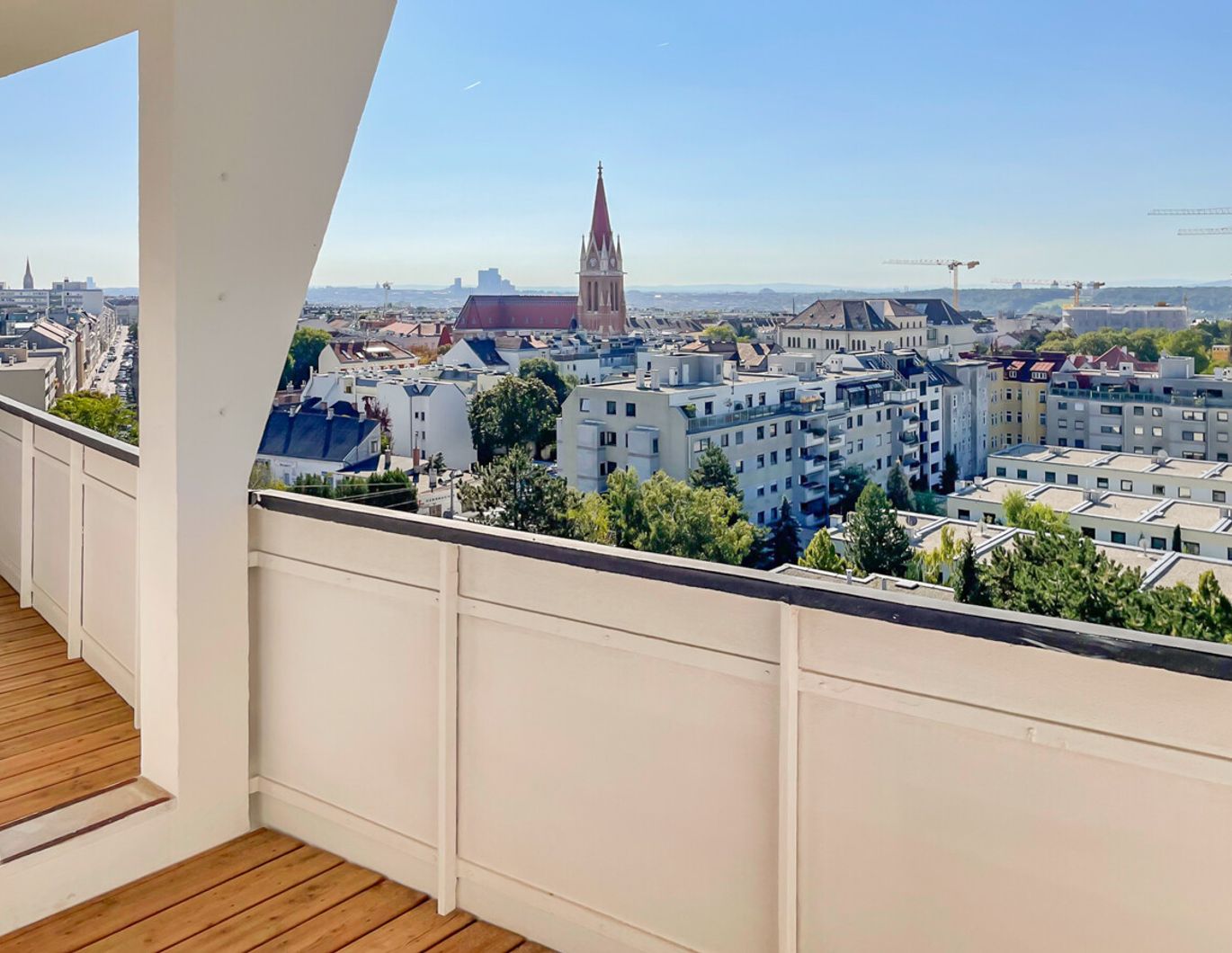 Sonnige, ruhige Loggiawohnung