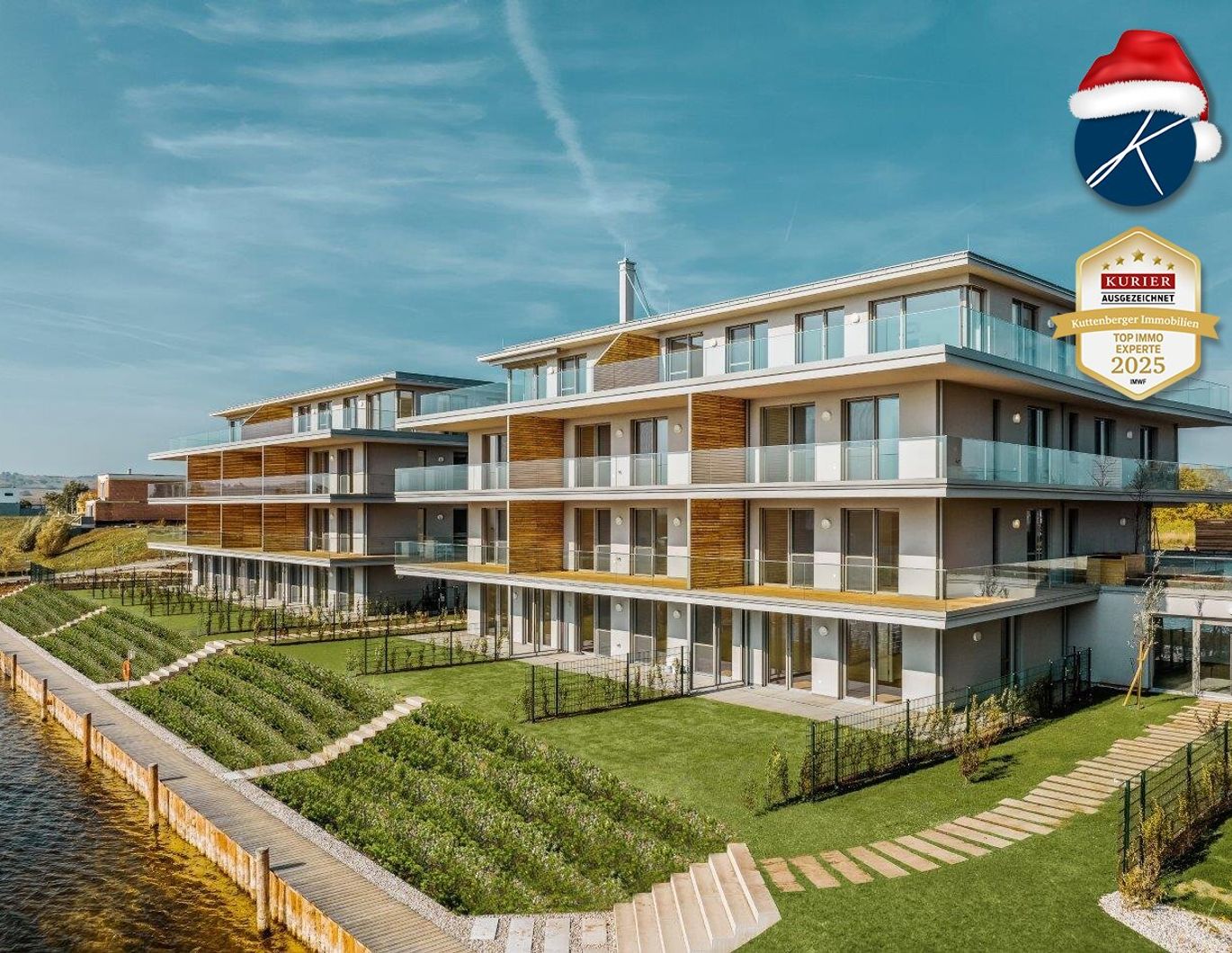 Luxuriöse 2 Zimmer Dachgeschoßwohnung als Erstbezug im Seepark Oggau! PROVISIONSFREI für den Käufer!