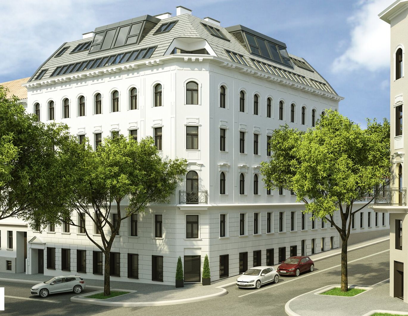 Baubewilligter Rohdachboden in beliebter und verkehrsberuhigter Lage nahe U3-Johnstraße und Hütteldorfer Straße