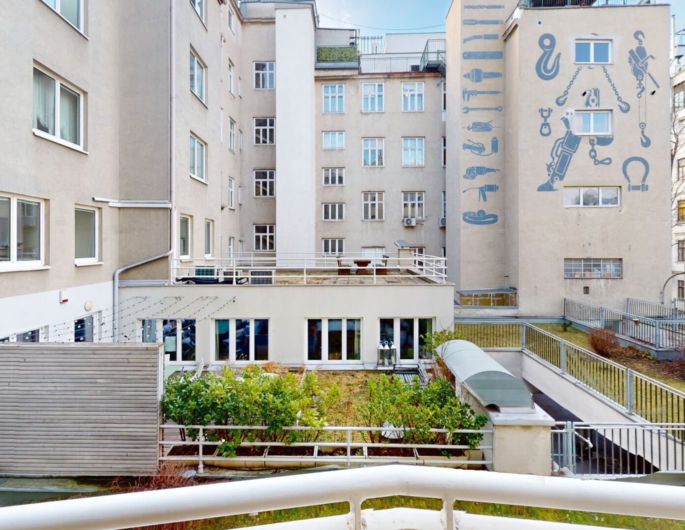 Zentrale moderne 2 Zimmer Wohnung - Ruhelage