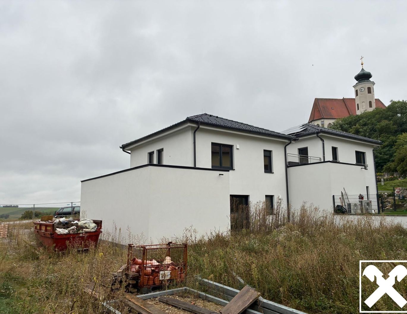 Veröffentlichung/Ankündigung Insolvenzverfahren teilfertiggestelltes Wohnhaus