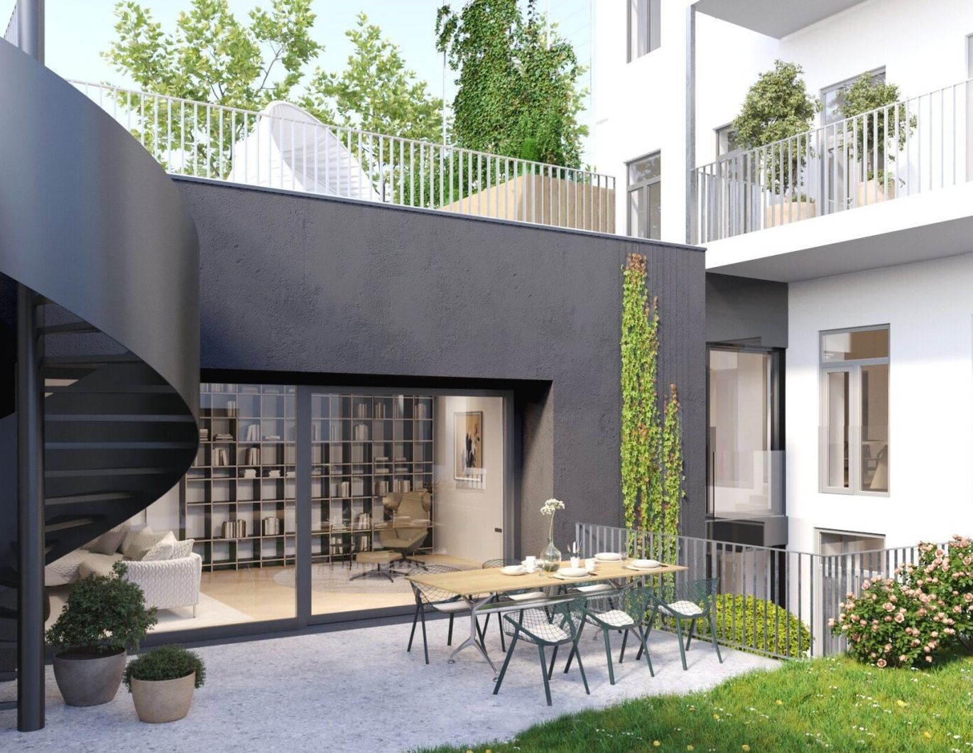 Traumhaftes, großzügiges Townhouse mit Garten und Dachterrasse in ruhiger Innenhoflage!