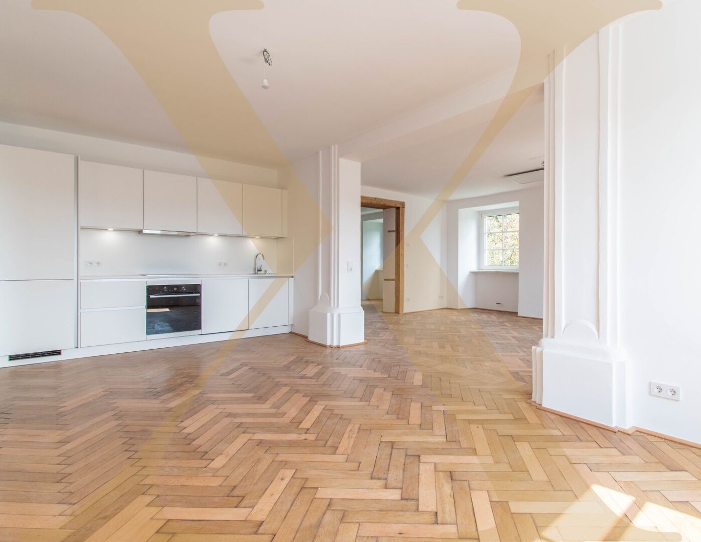 ERSTBEZUG nach Sanierung! Charmante 3-Zimmer-Wohnung mit 2 Bädern im Painherrnhof in Leonding zu vermieten!