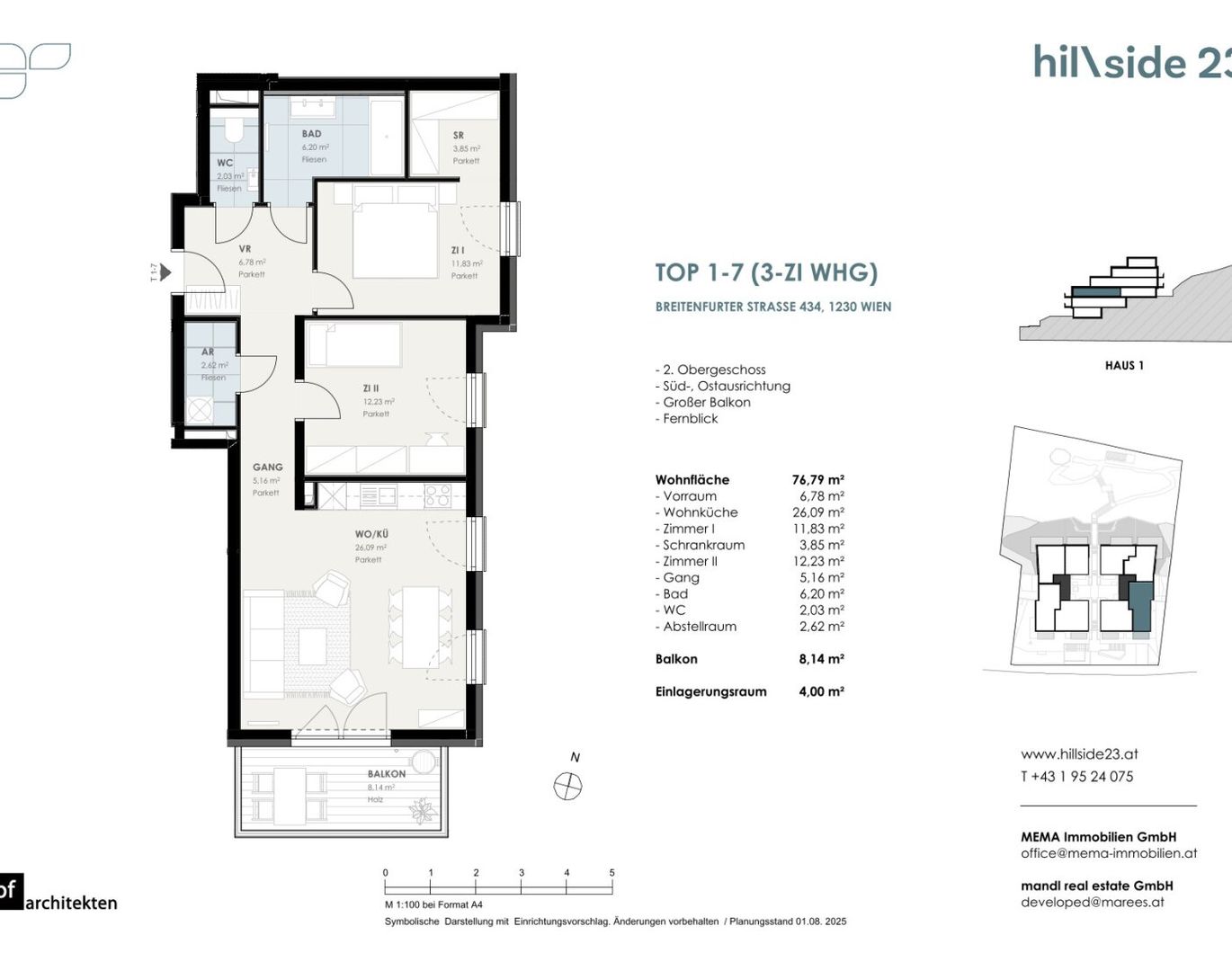 Perfekt geschnittene 3-Zimmer-Wohnung mit Balkon zu verkaufen!