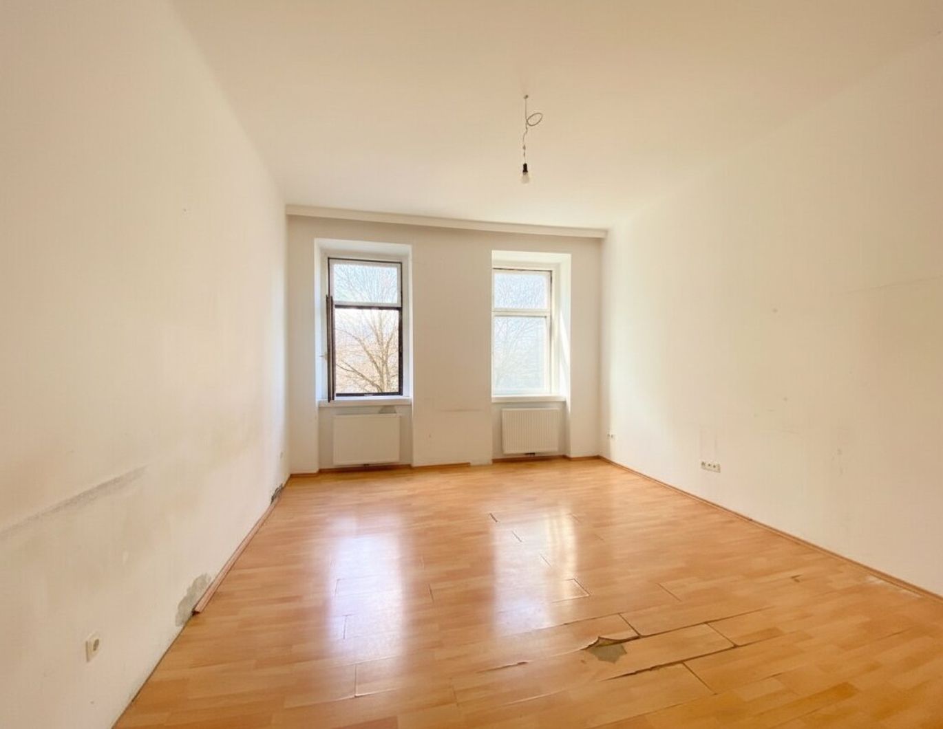 SONNIG und RUHIG! ALTBAU-WOHNUNG zu SANIEREN